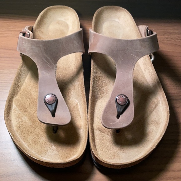 Birkenstock Gizeh tabacco brown asst GO - Picture 2 of 5